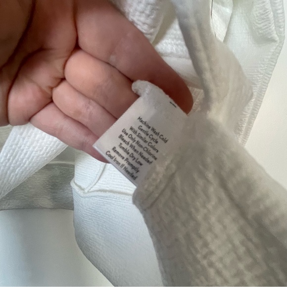 Nine West cropped athleisure sweatshirt white size XL - Picture 5 of 9